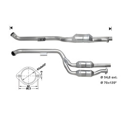 Magnaflow катализатор за MERCEDES