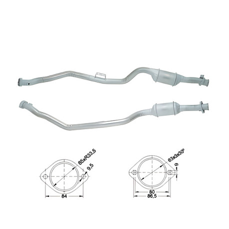 DPF катализатори Magnaflow за конкретени модели Magnaflow катализатор за MERCEDES | race-shop.bg