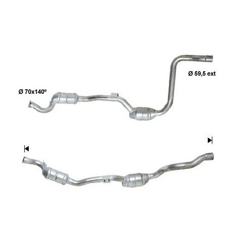 DPF катализатори Magnaflow за конкретени модели Magnaflow катализатор за MERCEDES | race-shop.bg