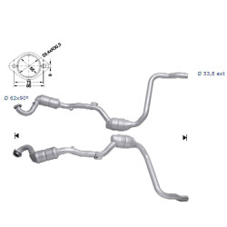 Magnaflow катализатор за MERCEDES