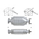 DPF катализатори Magnaflow за конкретени модели Magnaflow катализатор за MITSUBISHI | race-shop.bg