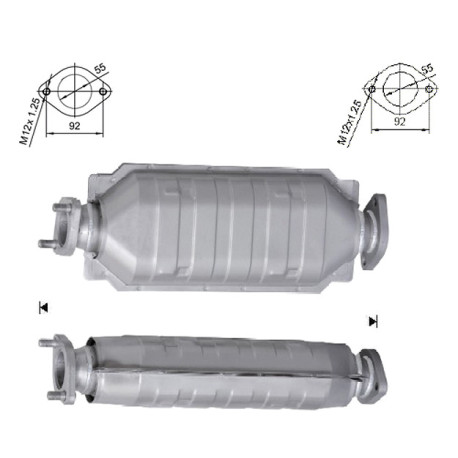 DPF катализатори Magnaflow за конкретени модели Magnaflow катализатор за MITSUBISHI | race-shop.bg