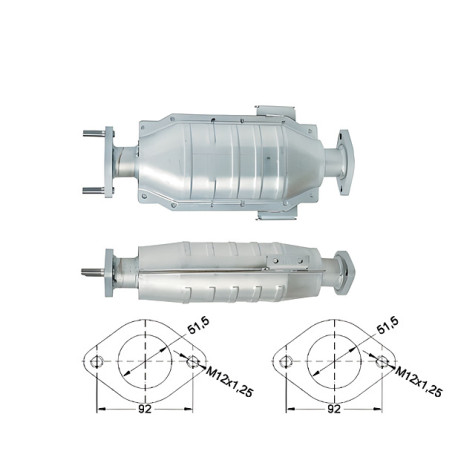 DPF катализатори Magnaflow за конкретени модели Magnaflow катализатор за MITSUBISHI | race-shop.bg