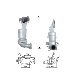 Magnaflow катализатор за NISSAN