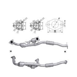 Magnaflow катализатор за NISSAN