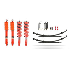 Pedders 803409 1.75 Inch Комплект за повдигане на с амортисьори от пяна. Isuzu D-Max