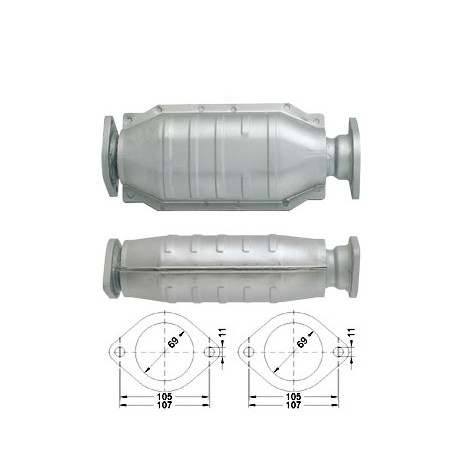 DPF катализатори Magnaflow за конкретени модели Magnaflow катализатор за NISSAN | race-shop.bg