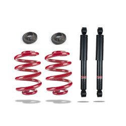 Pedders 803345 Heavy Duty Rear Комплект окачване с lower insulator rubbers. VW T5 & T6 Van & Chassis Cab