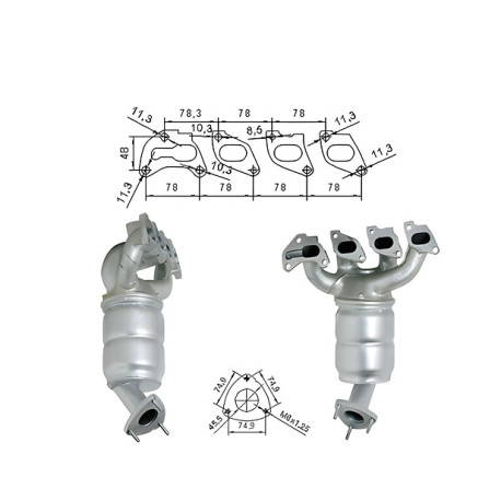 DPF катализатори Magnaflow за конкретени модели Magnaflow катализатор за OPEL | race-shop.bg