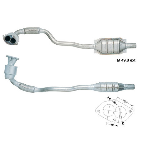 DPF катализатори Magnaflow за конкретени модели Magnaflow катализатор за OPEL | race-shop.bg