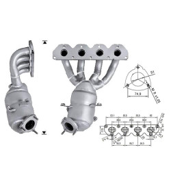 Magnaflow катализатор за OPEL
