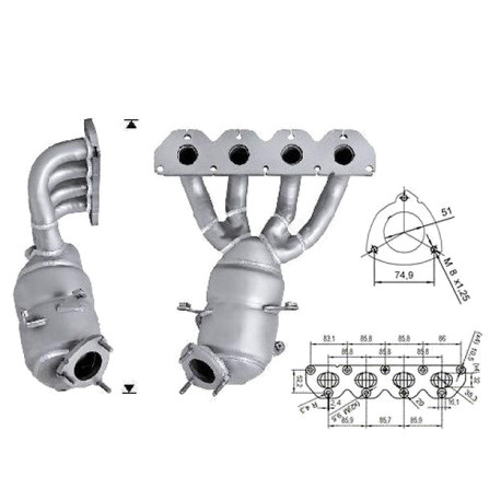 DPF катализатори Magnaflow за конкретени модели Magnaflow катализатор за OPEL | race-shop.bg
