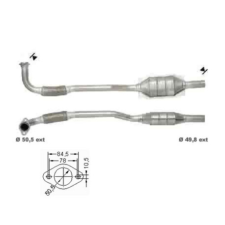 DPF катализатори Magnaflow за конкретени модели Magnaflow катализатор за OPEL | race-shop.bg