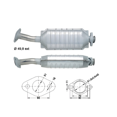 DPF катализатори Magnaflow за конкретени модели Magnaflow катализатор за OPEL | race-shop.bg