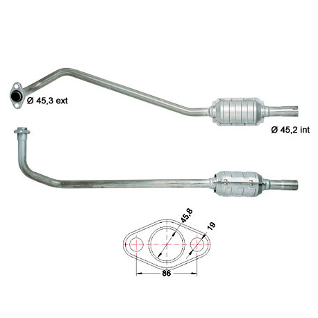 DPF катализатори Magnaflow за конкретени модели Magnaflow катализатор за OPEL | race-shop.bg