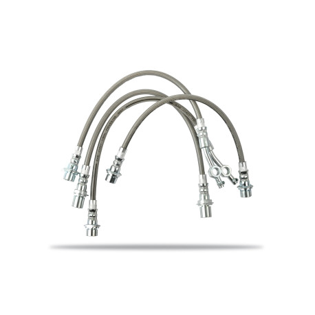 Спирачни дискове и накладки Pedders Pedders 692011 Extended Braided Brake Hose Kit | race-shop.bg