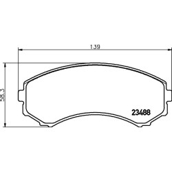 Керамични накладки Kevlar Pedders 6820288 TrakRyder