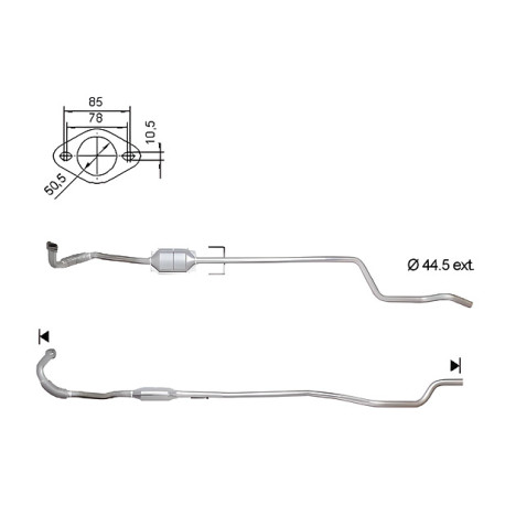 DPF катализатори Magnaflow за конкретени модели Magnaflow катализатор за OPEL | race-shop.bg