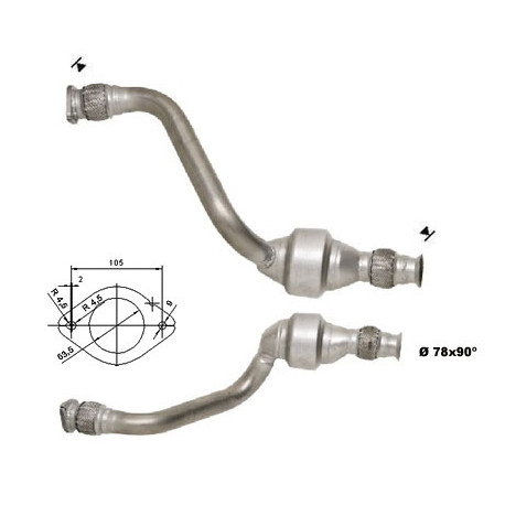 DPF катализатори Magnaflow за конкретени модели Magnaflow катализатор за OPEL RENAULT | race-shop.bg