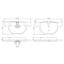Спортни керамични накладки Kevlar Pedders 6720043E SportsRyder EURO
