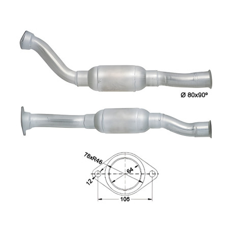 DPF катализатори Magnaflow за конкретени модели Magnaflow катализатор за PEUGEOT | race-shop.bg