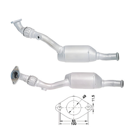 DPF катализатори Magnaflow за конкретени модели Magnaflow катализатор за RENAULT | race-shop.bg