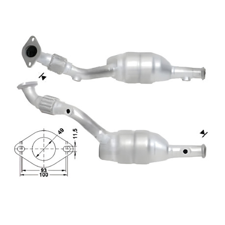 DPF катализатори Magnaflow за конкретени модели Magnaflow катализатор за RENAULT | race-shop.bg