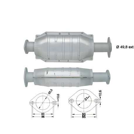 DPF катализатори Magnaflow за конкретени модели Magnaflow катализатор за RENAULT | race-shop.bg