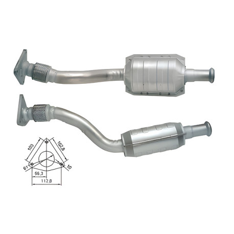 DPF катализатори Magnaflow за конкретени модели Magnaflow катализатор за RENAULT | race-shop.bg