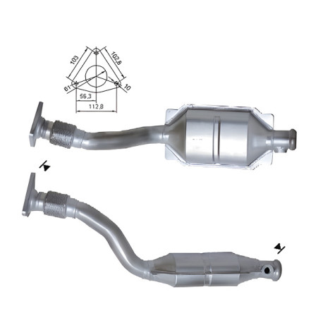 DPF катализатори Magnaflow за конкретени модели Magnaflow катализатор за RENAULT | race-shop.bg