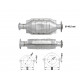 DPF катализатори Magnaflow за конкретени модели Magnaflow катализатор за RENAULT | race-shop.bg