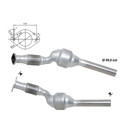 Magnaflow катализатор за RENAULT