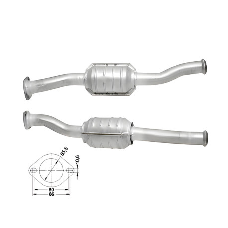 DPF катализатори Magnaflow за конкретени модели Magnaflow катализатор за RENAULT | race-shop.bg