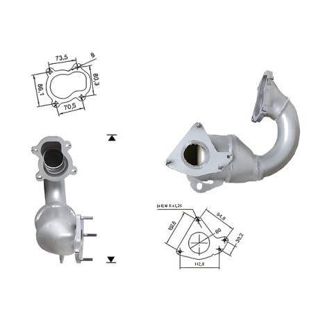 DPF катализатори Magnaflow за конкретени модели Magnaflow катализатор за RENAULT | race-shop.bg