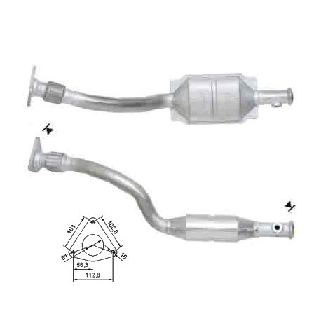 DPF катализатори Magnaflow за конкретени модели Magnaflow катализатор за RENAULT | race-shop.bg