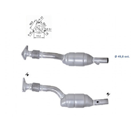 DPF катализатори Magnaflow за конкретени модели Magnaflow катализатор за RENAULT | race-shop.bg