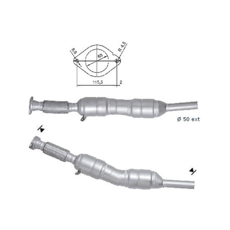 DPF катализатори Magnaflow за конкретени модели Magnaflow катализатор за RENAULT | race-shop.bg