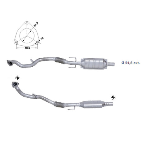 DPF катализатори Magnaflow за конкретени модели Magnaflow катализатор за SAAB | race-shop.bg