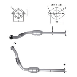 Magnaflow катализатор за SSANG YONG