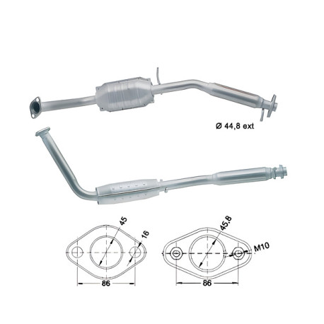DPF катализатори Magnaflow за конкретени модели Magnaflow катализатор за SUZUKI | race-shop.bg