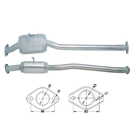 DPF катализатори Magnaflow за конкретени модели Magnaflow катализатор за SUZUKI | race-shop.bg
