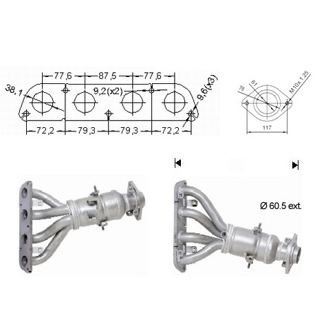 DPF катализатори Magnaflow за конкретени модели Magnaflow катализатор за TOYOTA | race-shop.bg