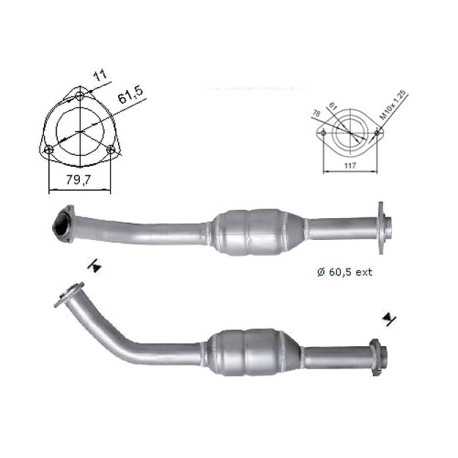 DPF катализатори Magnaflow за конкретени модели Magnaflow катализатор за TOYOTA | race-shop.bg