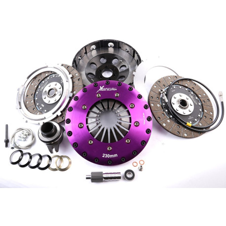 Съединители и маховици Xtreme KTY23683-2G Xtreme Performance 230mm Organic Twin Plate Clutch Kit Incl Flywheel & CSC 1200Nm | race-shop.bg