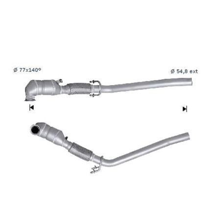 DPF катализатори Magnaflow за конкретени модели Magnaflow катализатор за VOLKSWAGEN | race-shop.bg