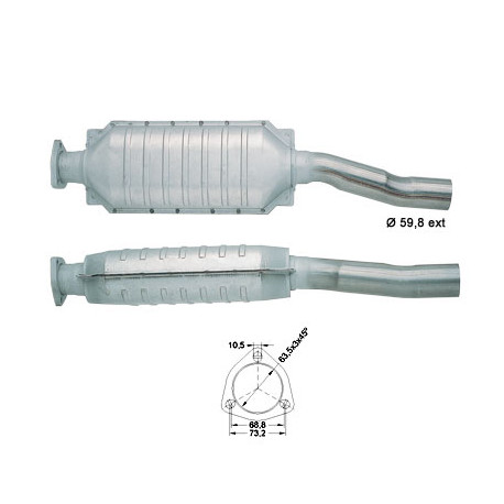 DPF катализатори Magnaflow за конкретени модели Magnaflow катализатор за VOLVO | race-shop.bg