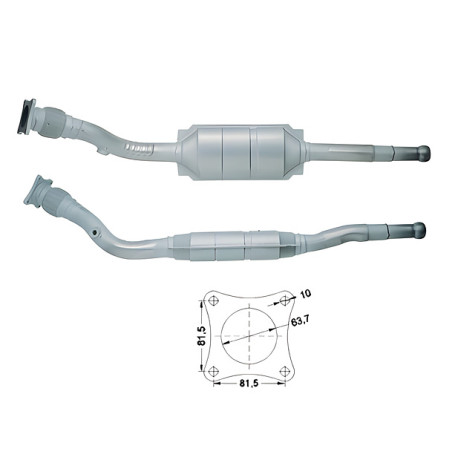 DPF катализатори Magnaflow за конкретени модели Magnaflow катализатор за VOLVO | race-shop.bg