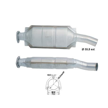 DPF катализатори Magnaflow за конкретени модели Magnaflow катализатор за VOLVO | race-shop.bg