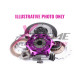 Съединители и маховици Xtreme KNI18528-2B Xtreme Performance 184mm Sprung Ceramic Twin Plate Clutch Kit Incl Flywheel 1220Nm | race-shop.bg