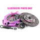 Съединители и маховици Xtreme KMI20005-1AX Clutch Kit Xtreme Performance Extra Heavy Duty Organic | race-shop.bg